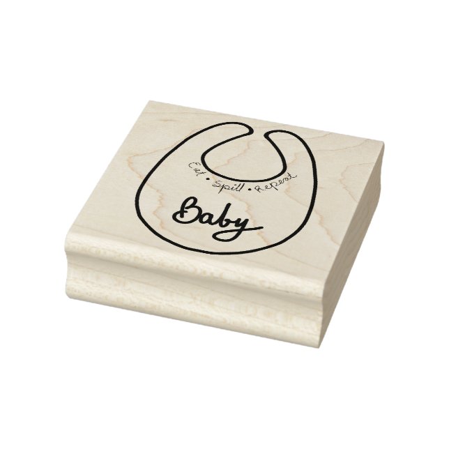 Baby Bib Stämpel (Stämpel)