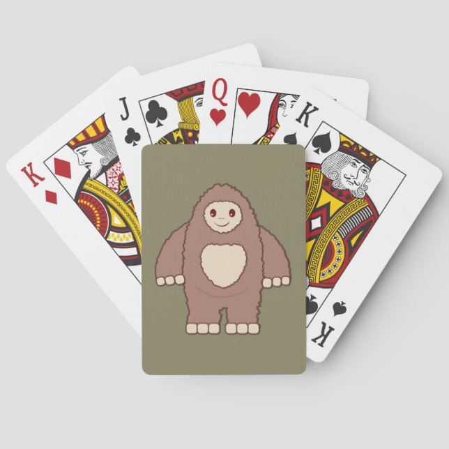Baby Bigfoot Casinokort (Baksidan)
