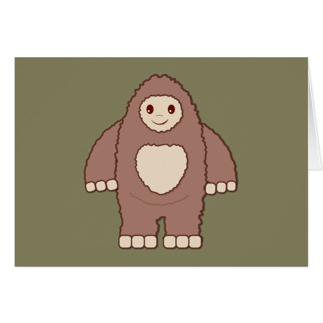 Baby Bigfoot OBS Kort (Framsidan Horizontal)