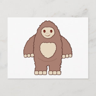 Baby Bigfoot Vykort
