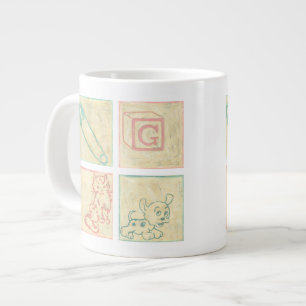 Baby Bild-block efter Chariklia Zarris Jumbo Mugg