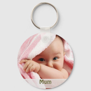 Baby Bild för Morsa, Nyckelring Gift