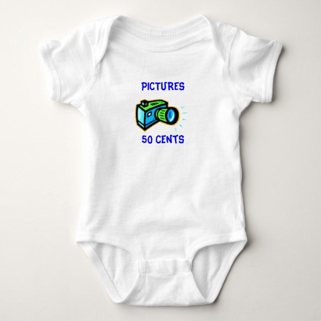 Baby Bilder T-Shirt (Framsida)