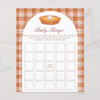 Baby Bingo Cutie Paj Baby Shower Game