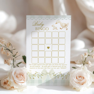 Baby Bingo Dumma Gås Sage Baby Shower-spel
