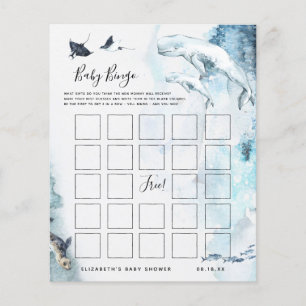 Baby Bingo   Game för Ocean Baby Shower