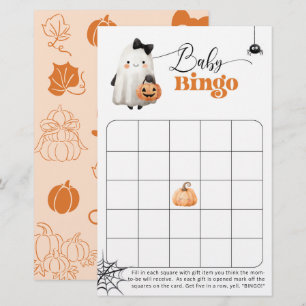 Baby Bingo Little Boo Tvärtork Baby Shower