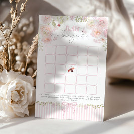 Baby Bingo Love Bug Baby Shower Game