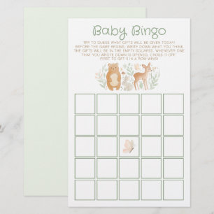 Baby Bingo Skogstematisk Bebislek