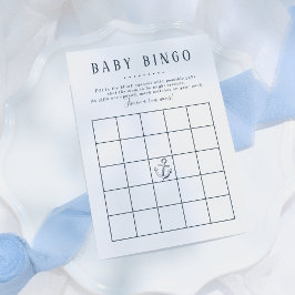 Baby Bingo | Skuggspel i Pojke för sjöval Inbjudningar