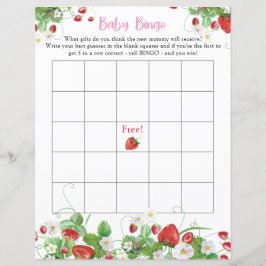 Baby Bingo | Söt som jordgubbssylt Baby Shower