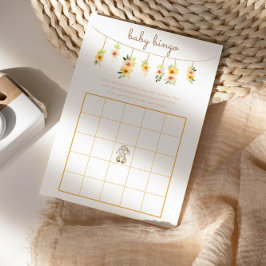 Baby Bingo-spel - Påskhare babyskor