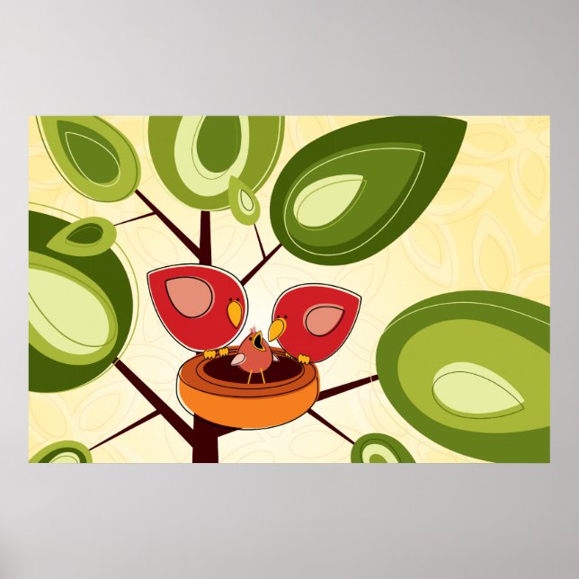 Baby Bird Poster (Framsidan)