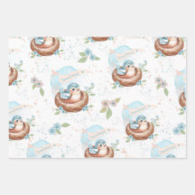 Baby Bird Wrapping Papper