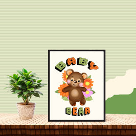 Baby björn poster
