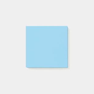 baby blå post-it block