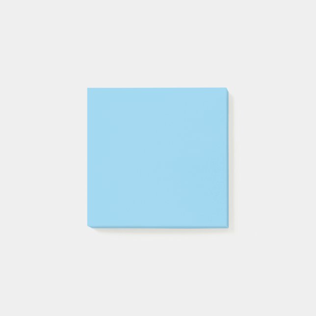 baby blå post-it block (Framsida)