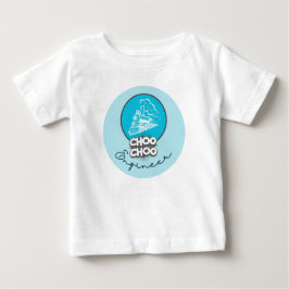 Baby Blå Tåg Choo Choo Lokförare Barn T-Shirt
