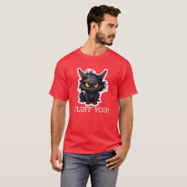 Baby Black Cat Design - grundläggande Mörk T-Shirt