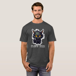 Baby Black Cat Design - grundläggande Mörk T-Shirt