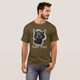 Baby Black Cat Design - grundläggande Mörk T-Shirt
