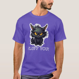Baby Black Cat Design - grundläggande Mörk T-Shirt