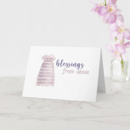 Baby Blating Card Girl Kort