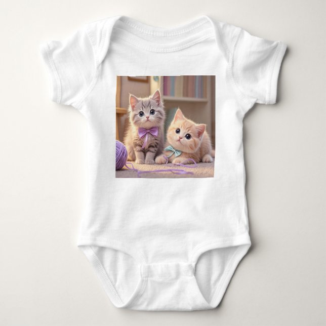 Baby bliss: Söt och Mysigt design T Shirt (Framsida)