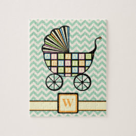 Baby Blocks Barnvagn Puzzle Pussel