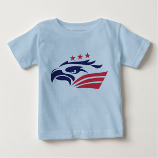 Baby blue 2024 Val Amerikanska Baby T-Shirt