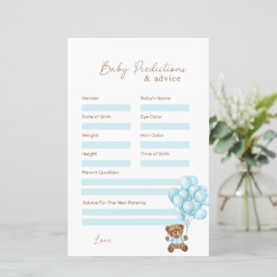 Baby Blue Bear Förlossning Förutsägelser & Råd