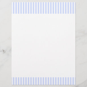 Baby blue Bleken Himlar Blue och White Rand