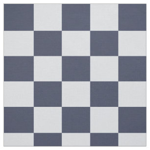 Baby blue Boy Geometric Square Mönster Quilt Tyg