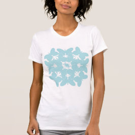 Baby blue Butterflies T-shirt