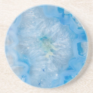 Baby blue Crystal Agate Underlägg