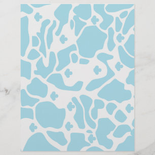 Baby blue design: