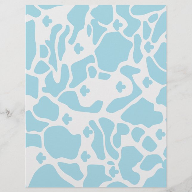 Baby blue design: (Framsida)