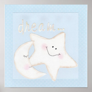 Baby blue Dream Poster