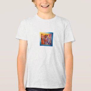Baby Blue Eyes Tiger Cub T Shirt