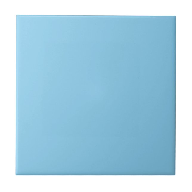 Baby blue Färg Kakelplatta (Framsidan)