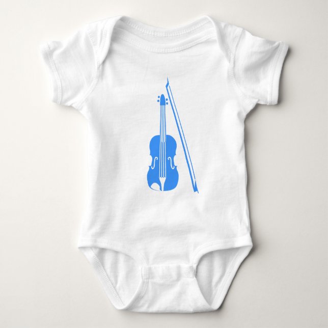Baby blue fiol - tee shirt (Framsida)
