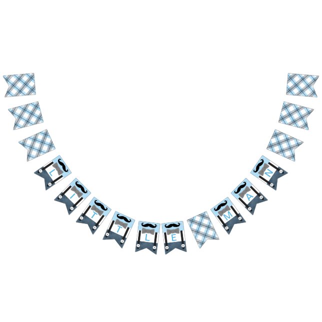 Baby blue flottans barnsköljning vimplar (Alla)