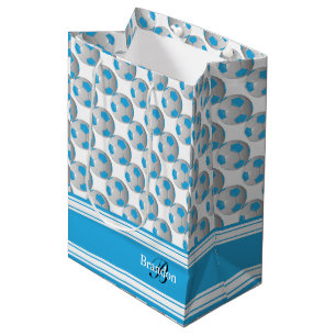 Baby blue fotbollbollar