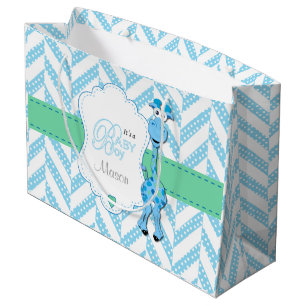 Baby blue giraffbaby shower 2