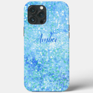 baby blue Gnistra Glitter Elegant Samsung Galaxy C