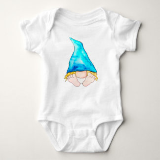 Baby blue gullig Gnome T Shirt