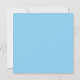 Baby blue Himmel Solid Färg Kort