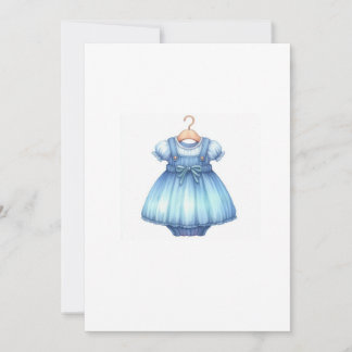 baby blue inbjudningar