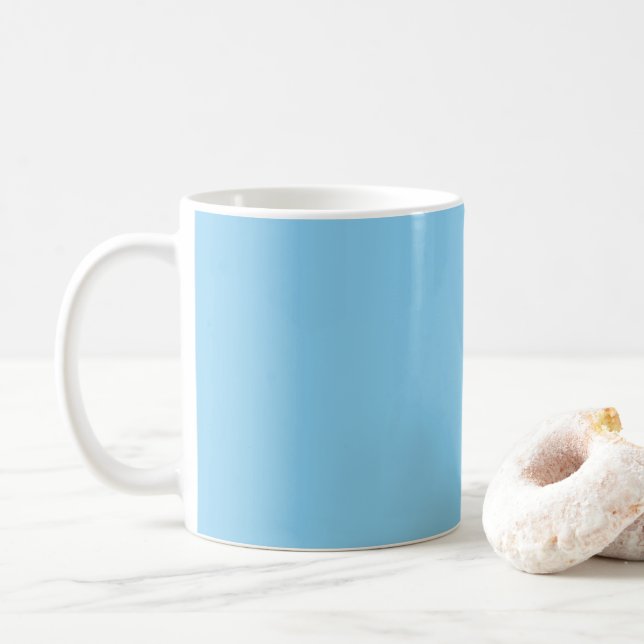 Baby blue kaffemugg (Med munk)