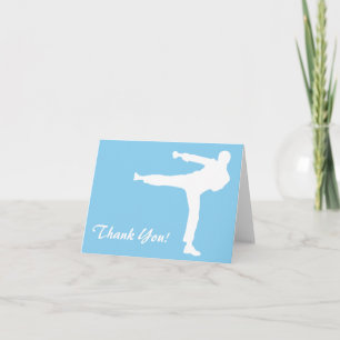 Baby blue Karate Tack Kort
